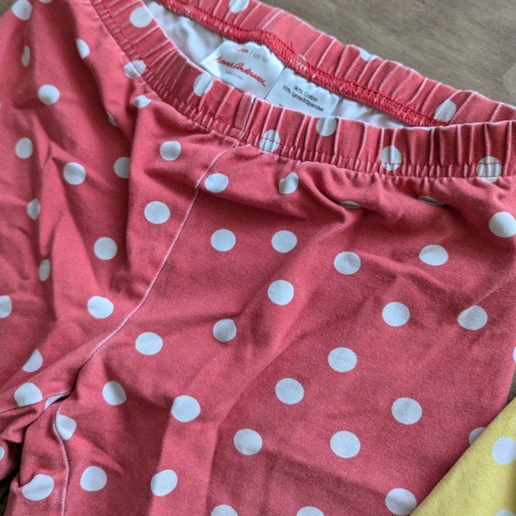 Hanna Andersson Girls Polka Dot Biker Shorts Size 10 - Picture 3 of 5
